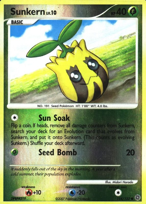 2007 Diamond & Pearl: Secret Wonders #114/132 Reverse Holo