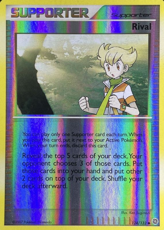 2007 Diamond & Pearl: Secret Wonders #124/132 Reverse Holo