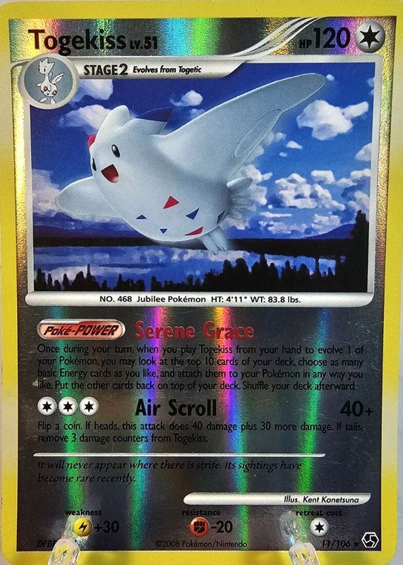 togekiss pokemon card - 203/193 (203/193) Colorless Speed Wing (130) Weakness Lightning 2 Resistance Fighting Pokemon TCG - s10P -