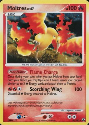 2008 Diamond & Pearl: Majestic Dawn #010/100 Holo