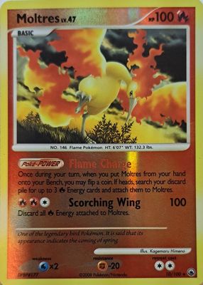 2008 Diamond & Pearl: Majestic Dawn #010/100 Reverse Holo