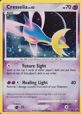 2008 Diamond & Pearl: Majestic Dawn #002/100 Holo