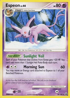 2008 Diamond & Pearl: Majestic Dawn #018/100 Base