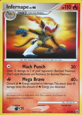 2008 Diamond & Pearl: Majestic Dawn #022/100 Base