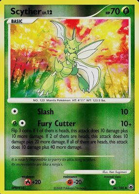 2008 Diamond & Pearl: Majestic Dawn #046/100 Reverse Holo