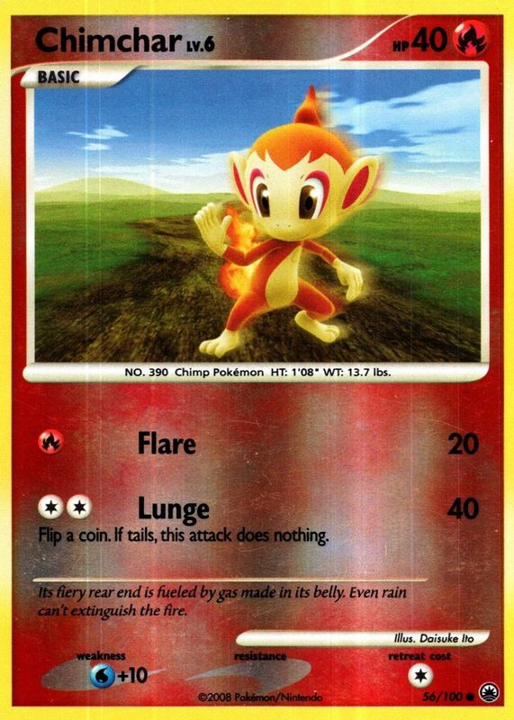 2008 Diamond & Pearl: Majestic Dawn #056/100 Reverse Holo