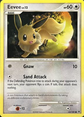 2008 Diamond & Pearl: Majestic Dawn #063/100 Base