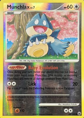 ★PSA10★【ゴンベ/ドミノピザ/プロモ】MUNCHLAX 125/DP-P Munchlax 2008 Japanese DP-P Promo #125/DP-P Domino's Pizza