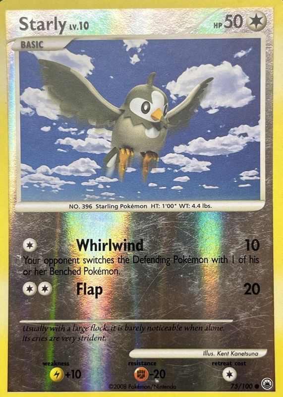 2008 Diamond & Pearl: Majestic Dawn #075/100 Reverse Holo