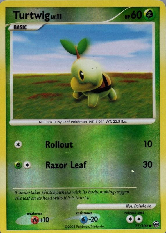 2008 Diamond & Pearl: Majestic Dawn #077/100 Reverse Holo