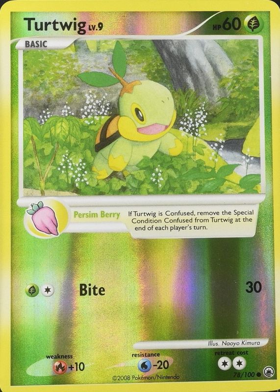 2008 Diamond & Pearl: Majestic Dawn #078/100 Reverse Holo