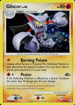 2008 Diamond & Pearl: Legends Awakened #005/146 Holo