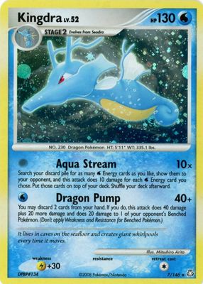 2008 Diamond & Pearl: Legends Awakened #007/146 Holo