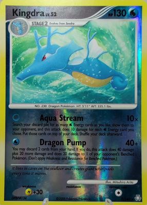 2008 Diamond & Pearl: Legends Awakened #007/146 Reverse Holo