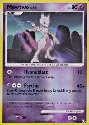 2008 Diamond & Pearl: Legends Awakened #011/146 Reverse Holo