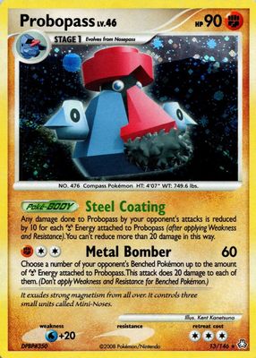 2008 Diamond & Pearl: Legends Awakened #013/146 Holo