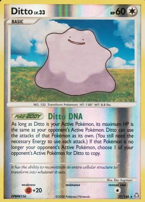 2008 Diamond & Pearl: Legends Awakened #027/146 Reverse Holo