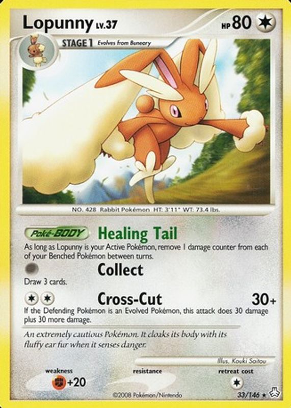 2008 Diamond & Pearl: Legends Awakened #033/146 Base