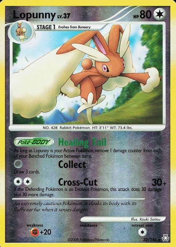 2008 Diamond & Pearl: Legends Awakened #033/146 Reverse Holo