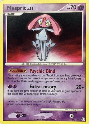 2008 Diamond & Pearl: Legends Awakened #034/146 Base