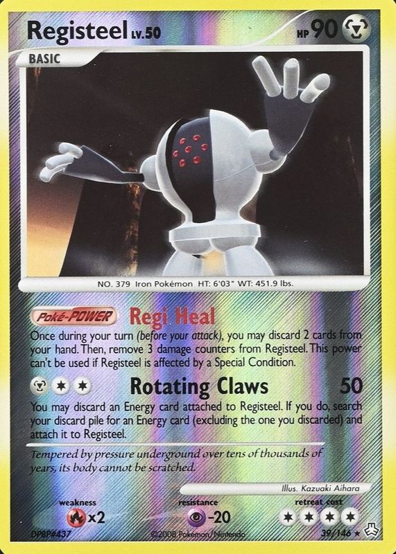 2008 Diamond & Pearl: Legends Awakened #039/146 Reverse Holo