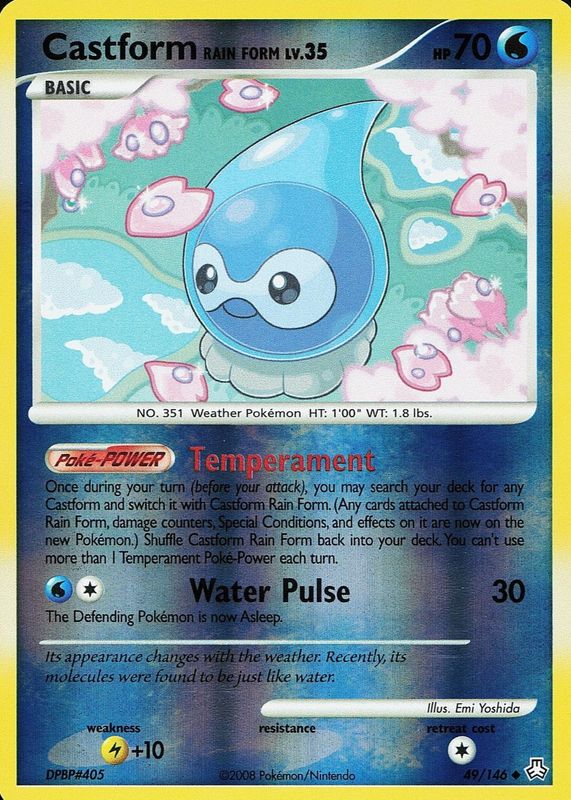 2008 Diamond & Pearl: Legends Awakened #049/146 Reverse Holo