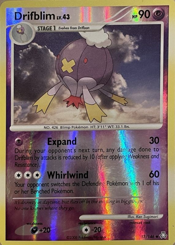 2008 Diamond & Pearl: Legends Awakened #053/146 Reverse Holo