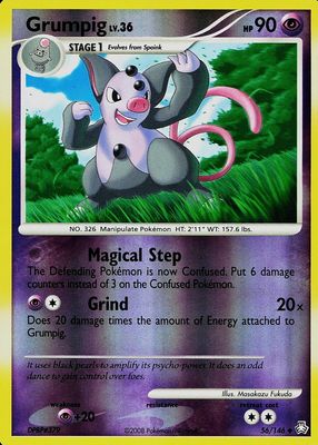 2008 Diamond & Pearl: Legends Awakened #056/146 Reverse Holo