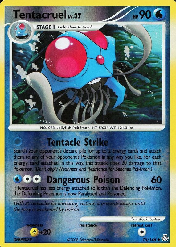 2008 Diamond & Pearl: Legends Awakened #075/146 Reverse Holo