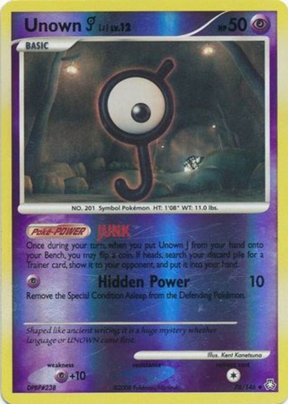 2008 Diamond & Pearl: Legends Awakened #076/146 Reverse Holo