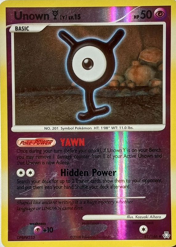 2008 Diamond & Pearl: Legends Awakened #081/146 Reverse Holo