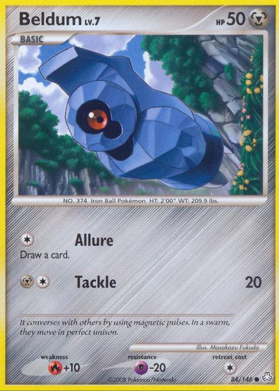 2008 Diamond & Pearl: Legends Awakened #084/146 Base
