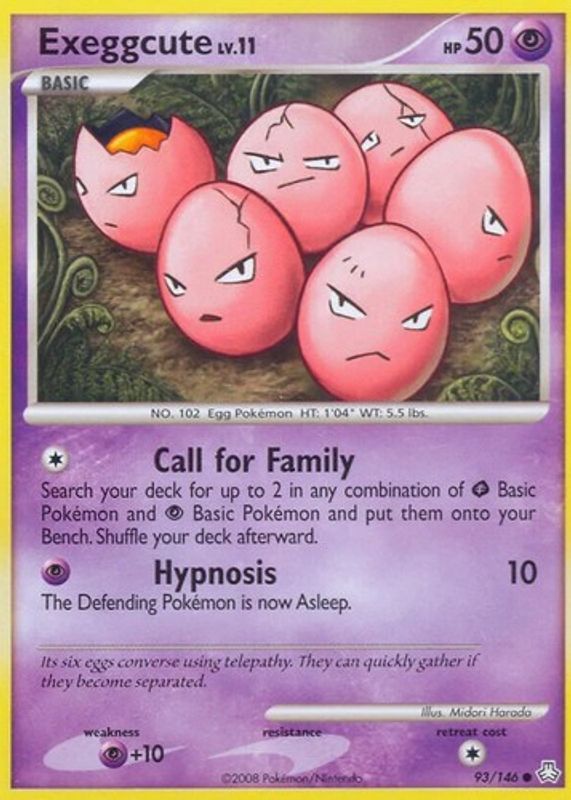 2008 Diamond & Pearl: Legends Awakened #093/146 Base