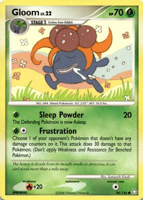 2008 Diamond & Pearl: Legends Awakened #096/146 Base