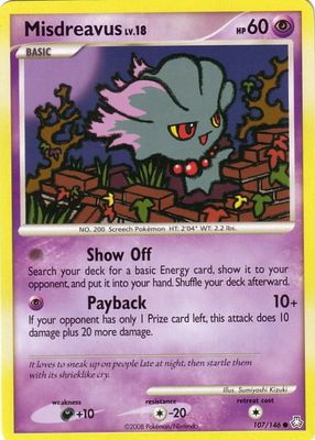 2008 Diamond & Pearl: Legends Awakened #107/146 Base