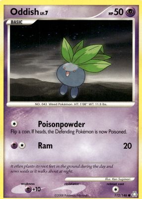 2008 Diamond & Pearl: Legends Awakened #112/146 Base