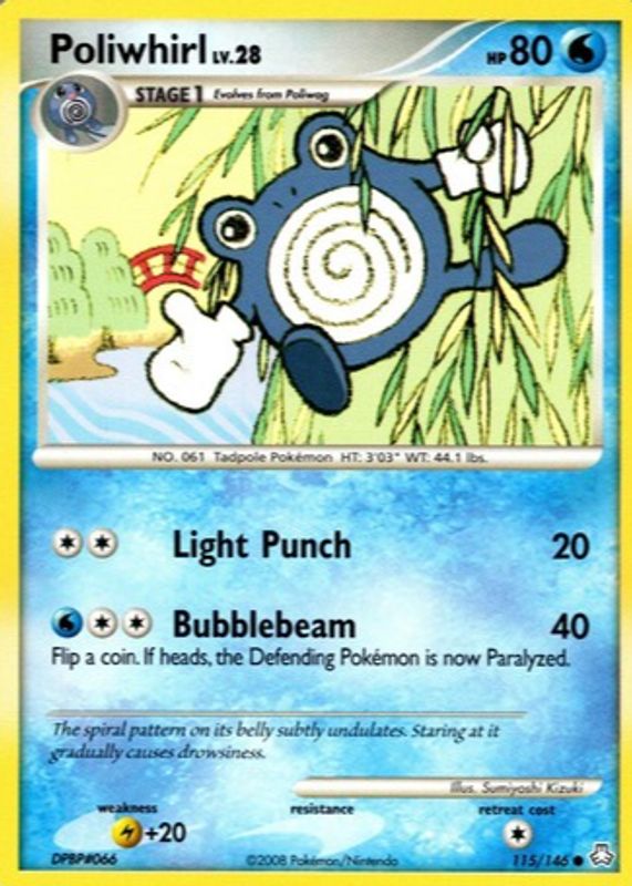 2008 Diamond & Pearl: Legends Awakened #115/146 Base