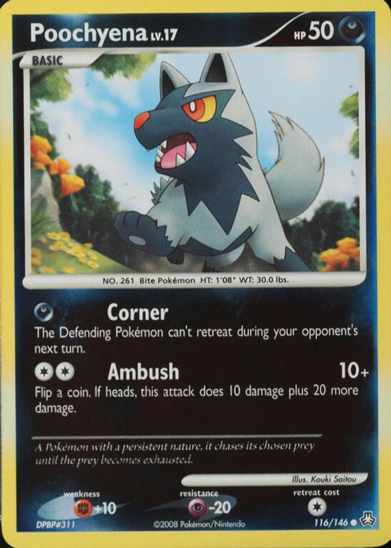 2008 Diamond & Pearl: Legends Awakened #116/146 Reverse Holo