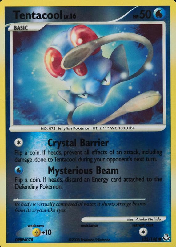 2008 Diamond & Pearl: Legends Awakened #125/146 Reverse Holo