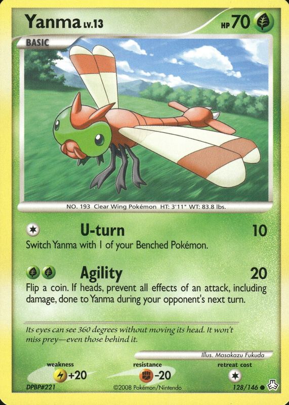 2008 Diamond & Pearl: Legends Awakened #128/146 Base