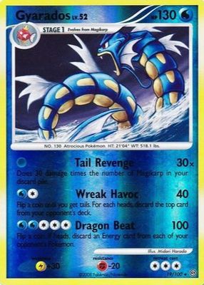 2008 Diamond & Pearl: Stormfront #019/100 Reverse Holo