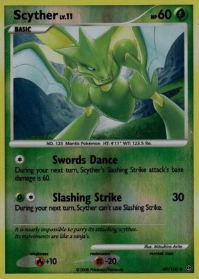 2008 Diamond & Pearl: Stormfront #049/100 Reverse Holo