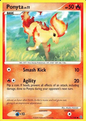 2008 Diamond & Pearl: Stormfront #071/100 Base