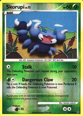 2008 Diamond & Pearl: Stormfront #073/100 Reverse Holo