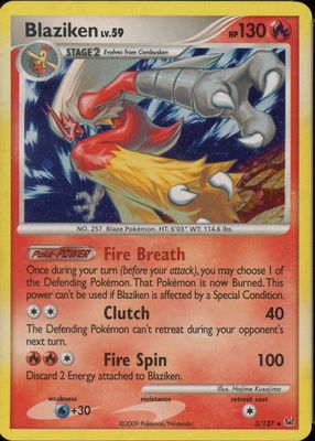 2009 Platinum #003/127 Holo