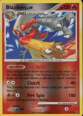 2009 Platinum #003/127 Reverse Holo