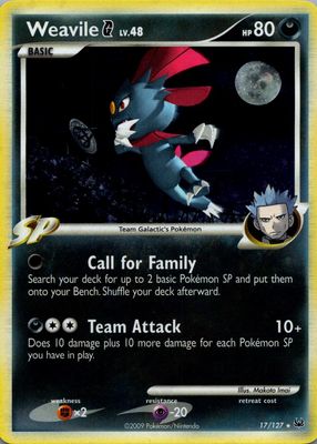 2009 Platinum #017/127 Holo