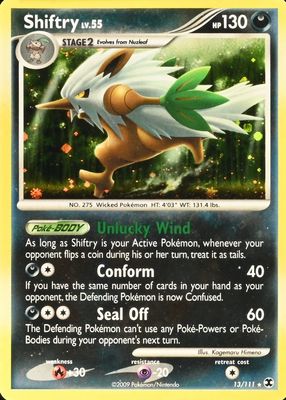 2009 Platinum: Rising Rivals #013/111 Holo