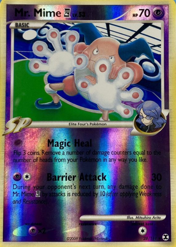 2009 Platinum: Rising Rivals #028/111 Reverse Holo