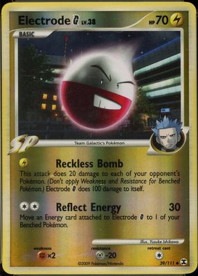 2009 Platinum: Rising Rivals #039/111 Reverse Holo